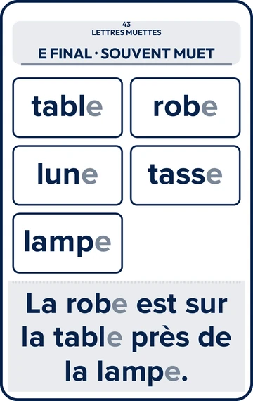 Level 1 reading card 43